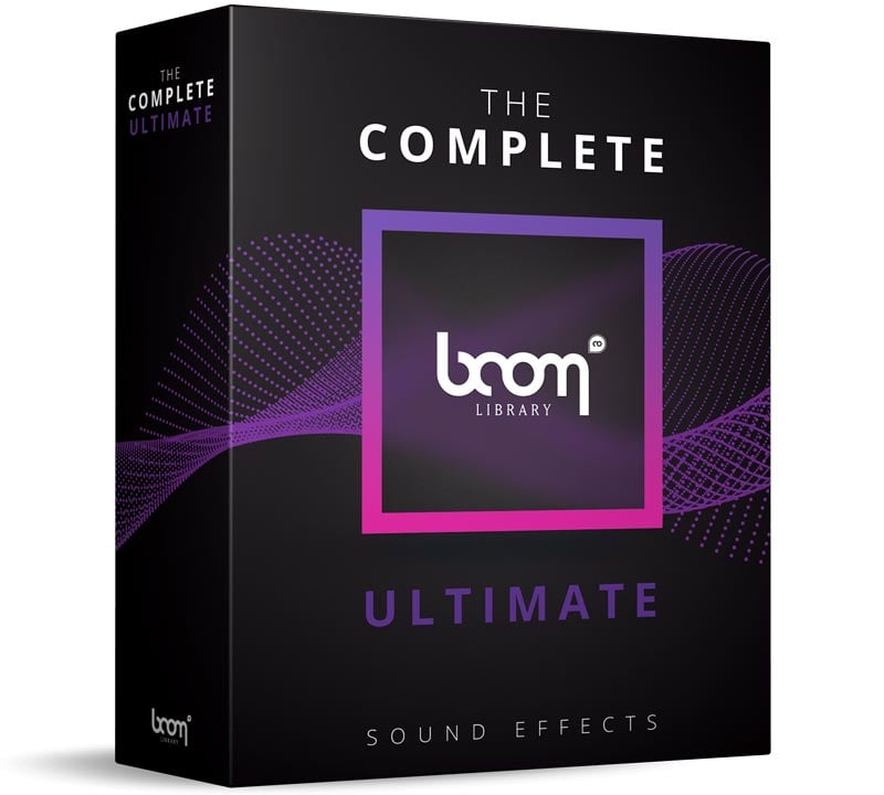 The ultimate collection of sound effect by Boom Library
